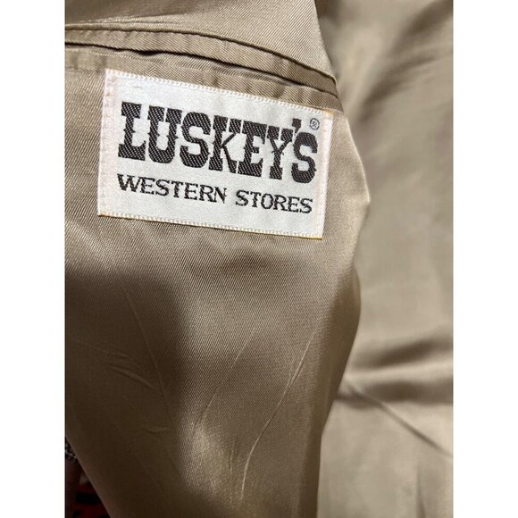 Luskey’s Western tweed blazer mens size large - Picture 2 of 7